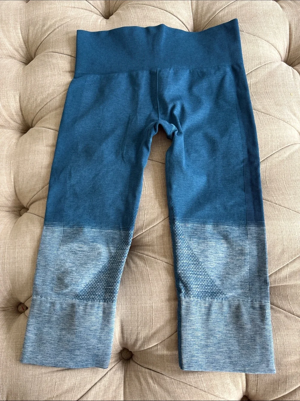 lululemon athletica Women’s Blue Ombre Seamless Leggings
